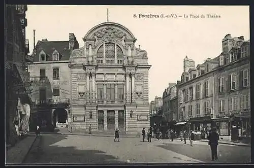 AK Fougères, La Place du Théâtre