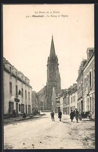 AK Pleurtuit, Le Bourg et l`Église