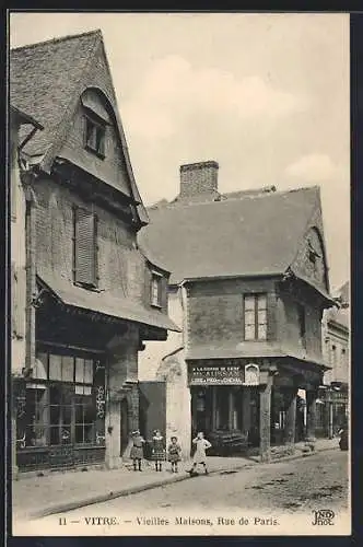 AK Vitré, Vieilles Maisons, Rue de Paris