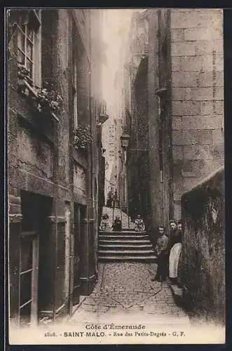 AK Saint-Malo, Rue des Petits-Degrés, Côte d`Émeraude