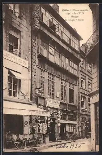 AK Saint-Malo, Maison de Duguay-Trouin sur la Côte d`Émeraude