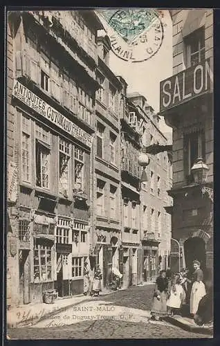 AK Saint-Malo, Maison de Duguay-Trouin et boutiques animées