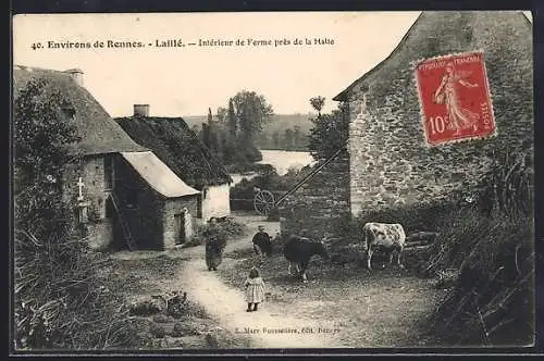 AK Laillé, Interieur de Ferme pres de la Halte