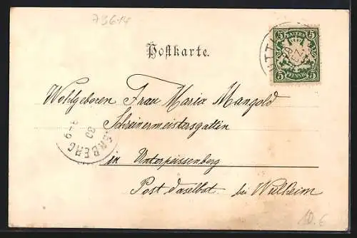 AK Westerschondorf, Hofhaus und Strassenpartie
