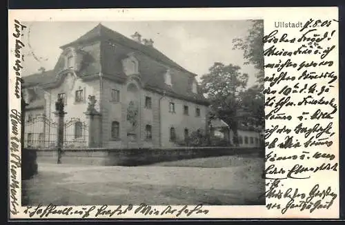 AK Ullstadt, Eingang zum Schloss-Gut