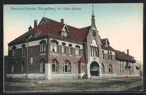 AK Altengottern, Gasthaus Gemeinde-Schenke v. Edwin Barthel