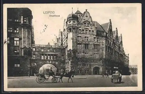 AK Leipzig, Stadthaus und Tor