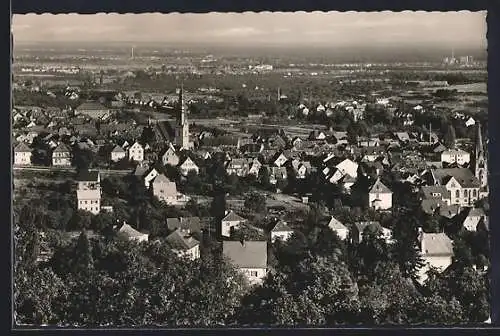 AK Hofheim /Taunus, Ortsansicht vom Cohausentempel aus