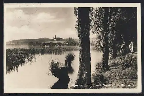 AK Maurach am Bodensee, Kloster Birnau und Maurach mit Bodensee