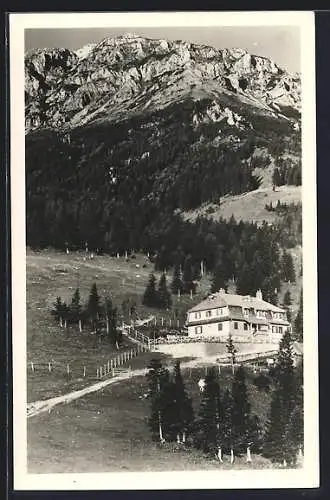 AK Sparbacher-Hütte, Berghütte am nördlichen Schneeberg