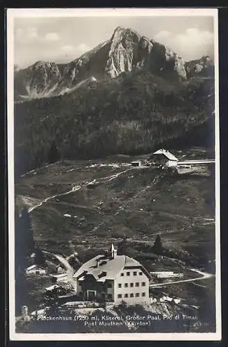 AK Plöckenhaus, Berghütte, Käserei, Grosser Paal und Pic di Timau