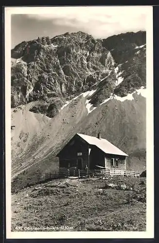 AK Oberzahlimhütte vor Bergen