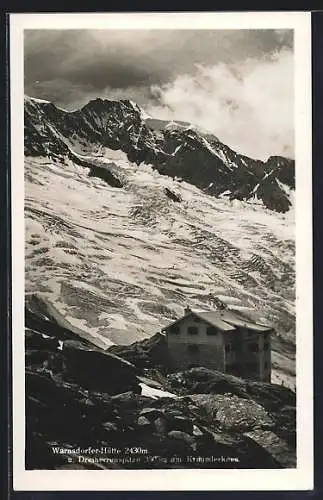 AK Warnsdorfer Hütte, Berghütte an der Dreiherrenspitze