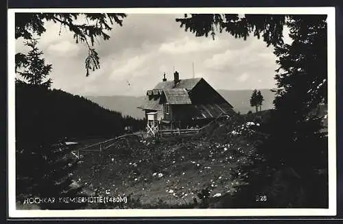 AK Kremserhütte, Berghütte am Horchkar