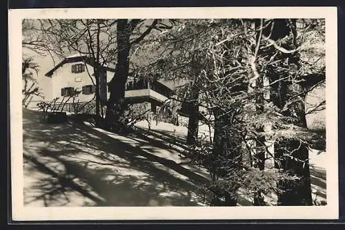 AK Hermann Rudolf-Hütte, Berghütte der Alp. Ges. Gamsvigerl am Schwarzwaldeck