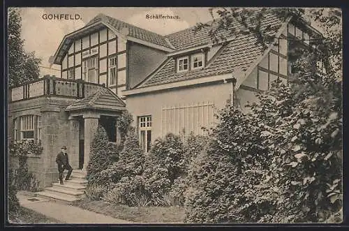 AK Gohfeld / Bad Oeynhausen, Gasthof Schäfferhaus