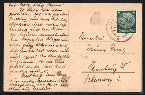 AK Oldenburg i. O., Lange Strasse mit Geschäft A. Wittekind und Café