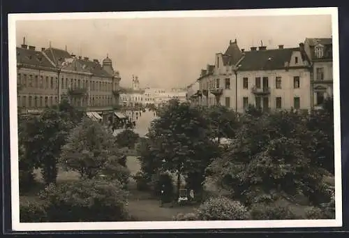 AK Ungvár, Kossuth tér