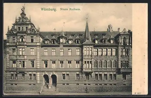 AK Würzburg, Neues Rathaus