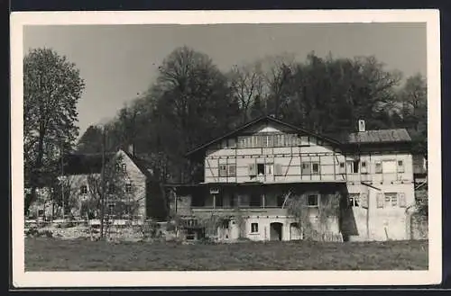 AK Höfgen b. Grimma, HO-Gaststätte Schiffmühle