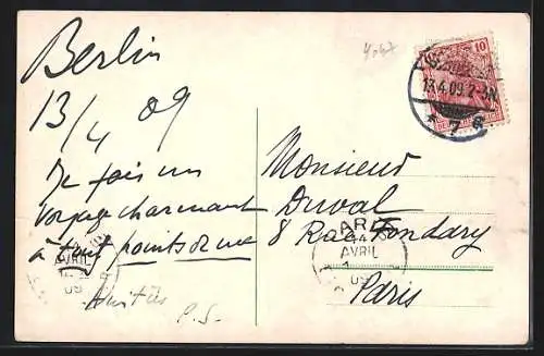 AK Berlin, Nationaldenkmal Kaiser Wilhelm I.