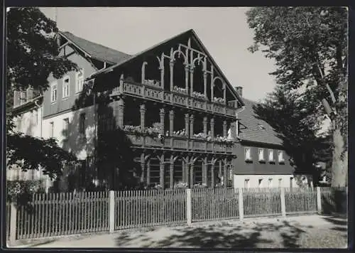 AK Schmiedeberg / Dresden, Kath. Jugendbildungsstätte Winfriedhaus