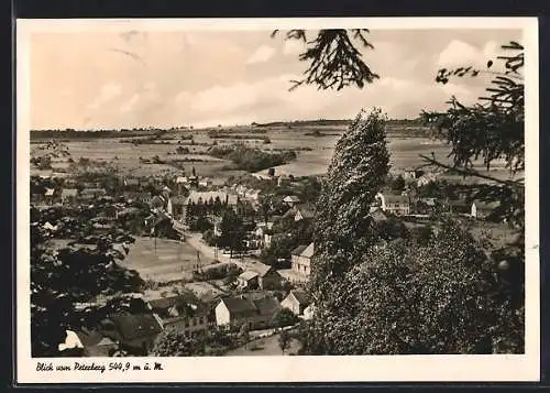 AK Kastel /Saar, Ortsansicht vom Peterberg