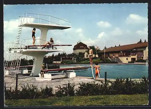 AK Schöppenstedt, Sprungturm im Freibad