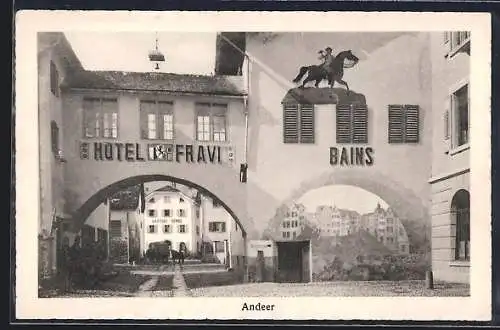 AK Andeer, Hotel Fravi, Bains