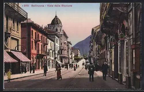 AK Bellinzona, Viale della Stazione