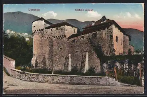 AK Locarno, Castello Visconti