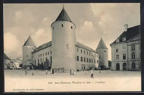 AK Yverdon, Les Chateaux Vaudois en 1904