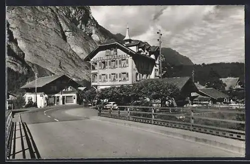 AK Innertkirchen, Hotel Alpenrose, Bes. Fam. E. Urweider