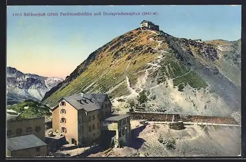 AK Ferdinandshöhe, Stilfserjoch und Dreisprachenspitze