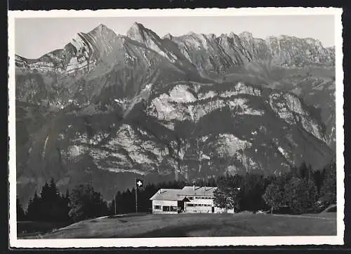 AK Flums-Grossberg, Ski- und Ferienheim des Turnvereins Alte Sektion Zürich