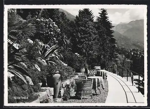 AK Locarno, Pension Villa India v. M. Steiner, Gartenpartie