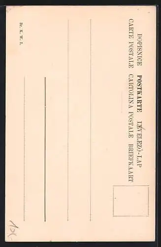 AK Herr reitet auf einem Schwein durch ein Uhrblatt, Neujahr