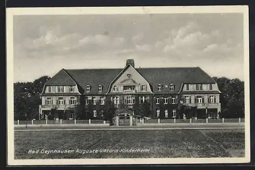 AK Bad Oeynhausen, Blick aufs Auguste-Viktoria-Kinderheim