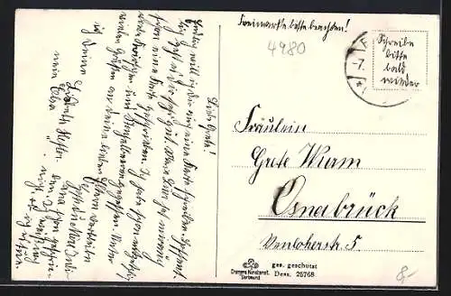 AK Bünde, Ansicht vom Realgymnasium