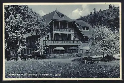 AK Hardheim, Gasthaus Wohlfahrtsmühle