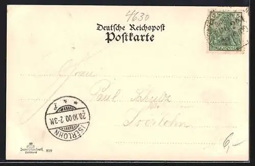 AK Bochum, Partie aus dem Stadtpark