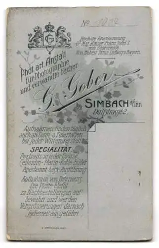 Fotografie Atelier Klinger, Braunau am Inn, Ringstrasse 29, Österreichischer K.u.K. Soldat in Uniform mit Schützenschnur