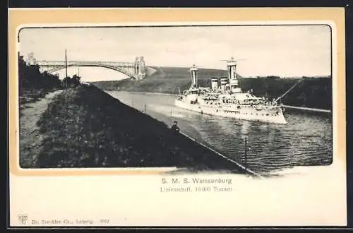 AK SMS Weissenburg im Kanal, Ostasiengeschwader