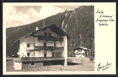 AK Mayrhofen /Zillertal, Hotel Haus Viktoria