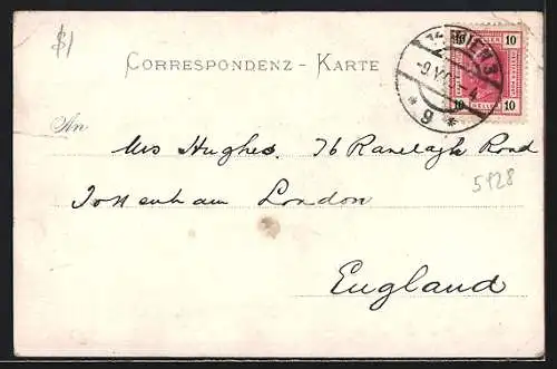 AK St. Pölten, Ortsansicht vom Kaiserwald