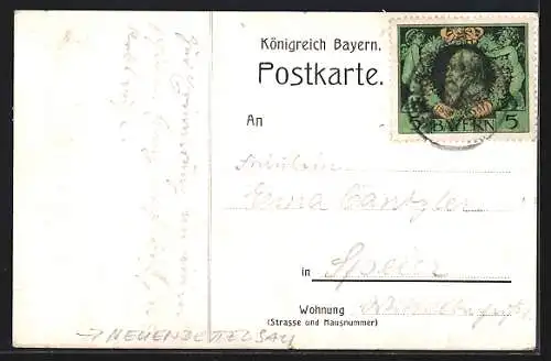 AK Neuendettelsau, Gasthaus Jakobsruhe, Aussenansicht
