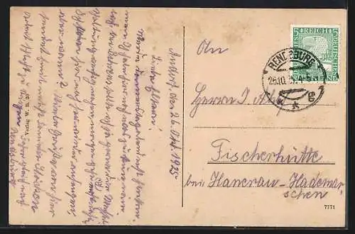 AK Rendsburg, Partie in der Königstrasse