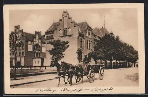 AK Rendsburg, Amtsgericht in der Königstrasse