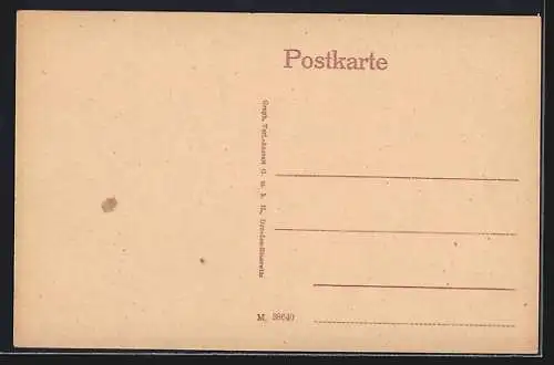 AK Dettelbach, Strassenpartie am Faltertor