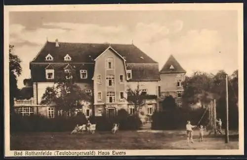 AK Bad Rothenfelde /Teutoburgerwald, Hotel Haus Ewers